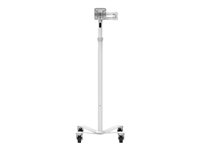 Compulocks Medical Rolling Cart Extended - VESA Compatible - Vogn med hjul - for LCD display - medicinsk - hvid - skærmstørrelse: op til 15" - for Compulocks Medical Rolling Cart Extended - VESA Compatible MCRSTDEXW