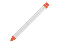 Logitech Crayon - Digitalpen - trådløs - intens sorbet - for Apple 10.2-inch iPad (7th, 8th, 9th generation); 10.5-inch iPad Air (3rd generation); 10.9-inch iPad Air (4th generation); 11-inch iPad Pro (1th ,2nd, 3rd generation); 12.9-inch iPad Pro (3rd ,4th,5th generation); 9.7-inch iPad (6th generation); iPad mini (5th generation, 6th generation) 951-000034
