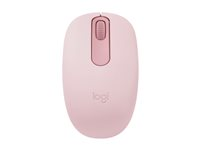 Logitech M196 - Mus - højre- og venstrehåndet - optisk - 3 knapper - trådløs - Bluetooth - rose 910-007461