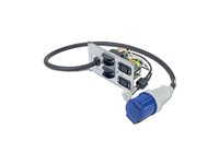 APC - Strømfordelingsenhed - AC 230 V - input: strøm - output-stikforbindelser: 3 (IEC 60320 C19, IEC 60309) - for Symmetra RM 12kVA, 2kVA, 4kVA, 6, 8kVA SYPD10