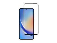 Screenor Premium - Skærmbeskytter for mobiltelefon - fuldt omslag - glas - rammefarve sort - for Samsung Galaxy A35, A55 16381
