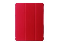 OtterBox React Series - Flipomslag til tablet - ultratynd - sort, rød - for Apple 10.9-inch iPad (10. generation) 77-92193