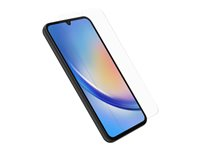 OtterBox Trusted Glass - Skærmbeskytter for mobiltelefon - glas - klar - for Samsung Galaxy A34 5G 77-92082