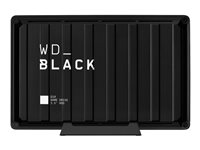 WD_BLACK D10 Game Drive WDBA3P0080HBK - Harddisk - 8 TB - ekstern (bærbar) - USB 3.2 Gen 1 - 7200 rpm - sort WDBA3P0080HBK-EESN