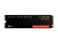 WD_BLACK SN7100X - SSD - 2 TB - intern - M.2 2280 - PCI Express 5.0 x4 (NVMe) WDBELH0020BBK-WRSN