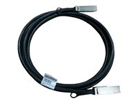 HPE X240 Direct Attach Copper Cable - 100GBase-kabel til direkte påsætning - QSFP28 (han) til QSFP28 (han) - 3 m - for Apollo 4200, 4200 Gen10; FlexFabric 12900E 36, 12XXX, 5930 2QSFP+, 5930 32, 5930 4-slot JL272A