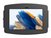 Compulocks Galaxy Tab A8 10.5" Space Enclosure Wall Mount - Indelukke - for tablet - låsbar - højglansaluminium - sort - skærmstørrelse: 10.5" - monteringsgrænseflade: 100 x 100 mm - vægmonterbar - for Samsung Galaxy Tab A8 (10.5 tommer) 105GA8SB