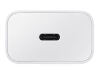 Samsung EP-T1510 - Strømforsyningsadapter - 15 Watt - 2 A - PD (USB-C) - hvid EP-T1510NWEGEU