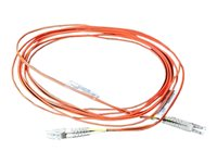 Dell - Netværkskabel - LC multimodus (han) til LC multimodus (han) - 5 m - 5 m. - fiberoptik - for EqualLogic FS7610; Networking X1018; PowerEdge T130, T330, T430, T630; Networking X1026 470-AAYU
