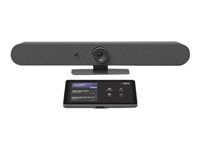 Logitech - Videokonferencepakke (Logitech Tap IP, Logitech Rally Bar Mini) - Zoom Certified, Certified for Microsoft Teams - power adapter included 991-000389