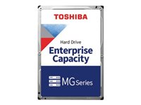 Toshiba MG09 Series MG09SCA18TE - Harddisk - krypteret - 18 TB - intern - 3.5" - SAS 12Gb/s - 7200 rpm - buffer: 512 MB MG09SCA18TE