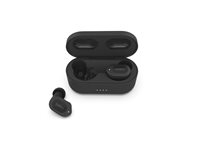 Belkin SoundForm Play - Ægte trådløse øretelefoner med mik. - i øret - Bluetooth - aktiv støjfjerning - midnat AUC005BTBK