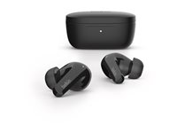 Belkin SoundForm Flow - Ægte trådløse øretelefoner med mik. - i øret - Bluetooth - aktiv støjfjerning - sort AUC006BTBK