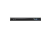 APC Smart-UPS 1500 LCD - UPS (rackversion) - AC 230 V - 1000 Watt - 1500 VA - RS-232, USB - output-stikforbindelser: 6 - 1U - sort - for P/N: AR4018SPX432, AR4024SP, AR4024SPX429, AR4024SPX431, AR4024SPX432, NBWL0356A SMT1500RMI1U