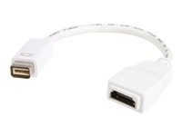 StarTech.com Mini DVI to HDMI Video Adapter for Macbooks and iMacs- M/F - MacBook Mini DVI Adapter - Mini DVI to HDMI Cable (MDVIHDMIMF) - Videoadapter - mini-DVI han til HDMI hun - 20 cm - hvid - for P/N: HDMIROTMM6 MDVIHDMIMF