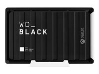 WD_BLACK D10 Game Drive for Xbox One WDBA5E0120HBK - Harddisk - 12 TB - ekstern (bærbar) - USB 3.2 Gen 1 - 7200 rpm - sort WDBA5E0120HBK-EESN
