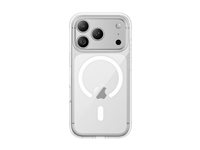 Belkin SheerForce Clear Series - Bagsidecover til mobiltelefon - MagSafe-kompatibilitet - fremstillet af genbrugte materialer - klar - for Apple iPhone 17 Pro MSA031HQCL