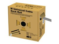 Multibrackets M Universal Cable Sock Roll 55 mm x 50 m - Kabelorganisator - sølv 7350022732506
