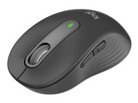 Logitech Signature M650 for Business - Mus - optisk - 5 knapper - trådløs - 2.4 GHz, Bluetooth - Logitech Logi Bolt USB-modtager - grafit 910-006274