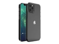 Insmat Crystal - Bagsidecover til mobiltelefon - termoplastisk polyuretan (TPU) - klar glas - for Apple iPhone 12 mini 650-1815