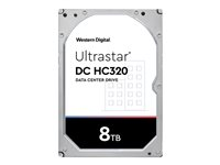 WD Ultrastar DC HC310 HUS728T8TAL5201 - Harddisk - krypteret - 8 TB - intern - 3.5" - SAS 12Gb/s - 7200 rpm - buffer: 256 MB - TCG Encryption 0B36406