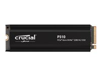 Crucial P310 - SSD - 4 TB - intern - M.2 2280 - PCIe 4.0 x4 (NVMe) - integreret kølelegeme CT4000P310SSD5