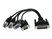 StarTech.com 4 Port PCI Express PCIe Serial Combo Card - Seriel adapter - PCIe - RS-232, RS-422, RS-485 - 4 porte - for P/N: BNDTB10GI, BNDTB210GSFP, BNDTB310GNDP, BNDTB410GSFP, BNDTB4M2E1, BNDTBUSB3142 PEX4S232485