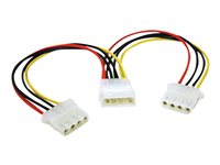 C2G "Y" Cable - Strøm-splitter - 4-PIN intern strøm (han) til 4-PIN intern strøm (hun) 81845