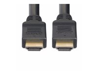 StarTech.com 15m Active HDMI 2.0 Cable, CMP, Plenum Rated, 4K 60Hz - High Speed - HDMI-kabel - HDMI han til HDMI han - 15 m - afskærmet - sort - 4K60 Hz support, HDR10 support, aktiv, Ensrettet HD2AP-15M-HDMI-CABLE