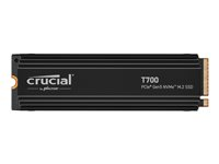 Crucial T700 - SSD - krypteret - 1 TB - intern - PCI Express 5.0 (NVMe) - TCG Opal Encryption 2.01 CT1000T700SSD5