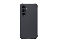 Samsung EF-RS731 - Bagsidecover til mobiltelefon - grov - blød berøring-silikone - sort - for Galaxy S25 FE EF-RS731CBEGWW