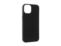 Insmat Eco - Bagsidecover til mobiltelefon - 100% biodegradable bioplastic, bambusfilter - sort - for Apple iPhone 14 650-1212