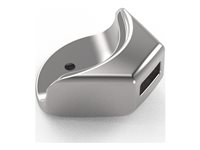 Compulocks Ledge Lock Adapter for MacBook Air 15" M2-M4 with Keyed Cable Lock Silver - Sikkerhedspakke for system - nøglelås - for Apple MacBook Air (15.3 tommer, M2, Midt 2023) MBALDG05KL