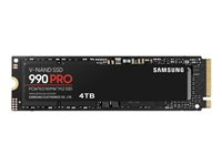 Samsung 990 PRO MZ-V9P4T0BW - SSD - krypteret - 4 TB - intern - M.2 2280 - PCIe 4.0 x4 (NVMe) - 256-bit AES - TCG Opal Encryption MZ-V9P4T0BW