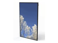 HI-ND - Komponenter til montering (front cover) - for fladt panel - sort - skærmstørrelse: 49" - kiosk FC4925-0101-02