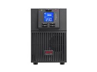 APC Easy UPS On-Line - UPS - tårn - AC 220/230/240 V - 1800 Watt - 2000 VA - 1-faset - Blysyre - USB, serial - output-stikforbindelser: 4 - PFC - Europa - sort, RAL 7010 SRV2KI-E