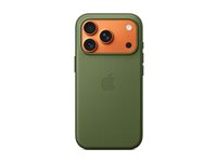 Apple - Bagsidecover til mobiltelefon - MagSafe-kompatibilitet - TechWoven - grøn - for iPhone 17 Pro MGF74ZM/A