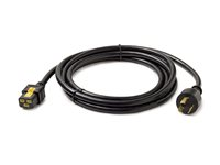 APC - Strømkabel - IEC 60320 C19 til NEMA L6-20 (han) - 20 A - 3 m - sort - Japan - for P/N: SMT3000I-AR, SMT3000R2I-AR, SRT10KXLTW, SRT3000XLTW, SRT6KXLTW, SRT8KXLJ AP8753J