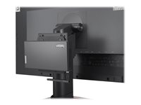 Lenovo Tiny/Nano Monitor Clamp II - Monteringsbøjle til tynd klient til skærm - sort - for ThinkCentre M70q Gen 2; M70q Gen 3; M75t Gen 2; M80q Gen 3; M90q Gen 3; ThinkStation P360 4XH0Z42451