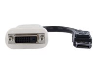 StarTech.com DisplayPort to DVI Adapter - 1920x1200 - Display Port to DVI Dongle - Passive DP to DVI-D Adapter (DP2DVI) - DisplayPort adapter - enkeltlink - DisplayPort (han) til DVI-D (hun) - 24 cm - haspet - for P/N: DK30CH2DEP, DK30CH2DEPUE, MST14DP123DP, TB3DK2DPPDUE, TB3DKDPMAW, TB3DKDPMAWUE DP2DVI