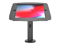 Compulocks iPad Pro 11" (1-4th Gen) Space Enclosure Tilting Stand 8" - Monteringssæt (indelukke, pælstander) - for tablet - højglansaluminium - sort - skærmstørrelse: 11" - for Apple 11-inch iPad Pro (1. generation, 2. generation, 3. generation, 4. generation) TCDP01211SENB