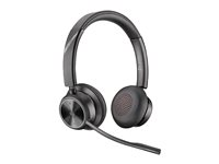 HP Poly Savi 7320-M Office - 7300 Office Series - headset - på øret - DECT - trådløs - sort - Certified for Microsoft Teams 8D3J6AA#ABB