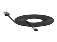 mophie - USB-kabel - 24 pin USB-C (han) til USB (han) - 3 m - sort 409903208