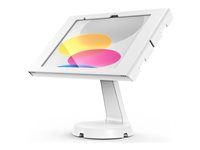 Compulocks iPad 10th-11th (A16) Gen Swell Enclosure Mast Counter Stand - White - Monteringssæt (stativ, indelukke) - for tablet - udbulningsindelukke - låsbar - hvid - skærmstørrelse: 10.9" - disk - for Apple 10.9-inch iPad (10. generation) 333W209SWLW