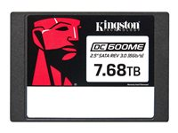 Kingston DC600ME - SSD - Mixed Use - krypteret - 7.68 TB - intern - 2.5" - SATA 6Gb/s - 256-bit AES - TCG Opal Encryption 2.0 SEDC600ME/7680G