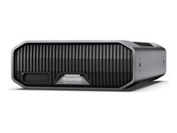SanDisk Professional G-DRIVE PROJECT - Harddisk - Enterprise - 8 TB - ekstern (stationær) - USB 3.2 Gen 2 / Thunderbolt 3 (USB-C stikforbindelse) - 7200 rpm - grå SDPHG1H-008T-MBAAD