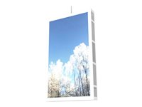 HI-ND Ceiling Casing 55" - Monteringssæt (etui) - portræt - for digital skiltning LCD-panel - hvid - skærmstørrelse: 55" - loftsmonterbar CC5515-5201-01