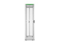 APC NetShelter SX Gen 2 - Rack kabinet - 2258 H x 600W x 1200D mm, med Sides - gulvstående - hvid - 48U - 19" - TAA-kompatibel AR3307W2