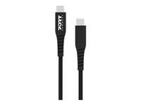 PORT - USB-kabel - 24 pin USB-C (han) til 24 pin USB-C (han) - 2 m - USB Power Delivery (100 W), op til 480 Mbps 900067