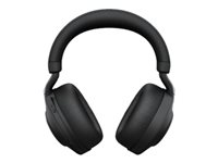 Jabra Evolve2 85 UC Stereo - Headset - fuld størrelse - Bluetooth - trådløs, kablet - aktiv støjfjerning - 3,5 mm jackstik - støjisolerende - sort 28599-989-989